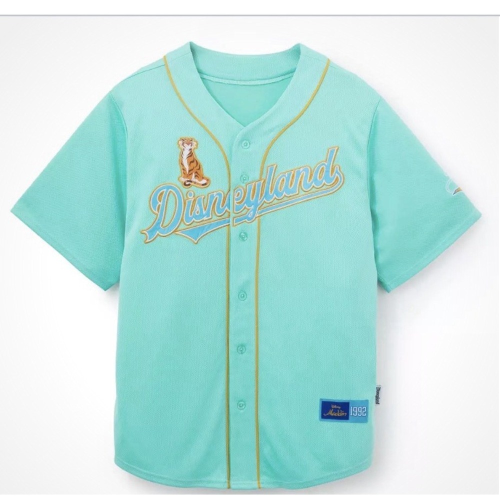 Disney Parks 2026 Disneyland Jasmine 92 Baseball Jersey Size 3XL New Aladdin NWT